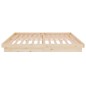 vidaXL Massivholzbett 140x190 cm vidaXL Massivholzbett 140x190 cm
