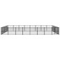 vidaXL Outdoor-Hundezwinger Stahl 45,16 m² vidaXL Outdoor-Hundezwinger Stahl 45,16 m²