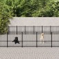 vidaXL Outdoor-Hundezwinger Stahl 52,69 m² vidaXL Outdoor-Hundezwinger Stahl 52,69 m²