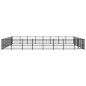 vidaXL Outdoor-Hundezwinger Stahl 52,69 m² vidaXL Outdoor-Hundezwinger Stahl 52,69 m²