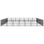vidaXL Outdoor-Hundezwinger Stahl 52,69 m² vidaXL Outdoor-Hundezwinger Stahl 52,69 m²