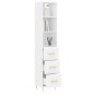 vidaXL Highboard Weiß 34,5x34x180 cm Holzwerkstoff vidaXL Highboard Weiß 34,5x34x180 cm Holzwerkstoff
