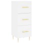 vidaXL Highboard Weiß 34,5x34x180 cm Holzwerkstoff vidaXL Highboard Weiß 34,5x34x180 cm Holzwerkstoff