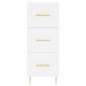 vidaXL Highboard Weiß 34,5x34x180 cm Holzwerkstoff vidaXL Highboard Weiß 34,5x34x180 cm Holzwerkstoff