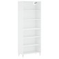 vidaXL Highboard Weiß 69,5x32,5x180 cm Holzwerkstoff vidaXL Highboard Weiß 69,5x32,5x180 cm Holzwerkstoff
