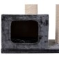 Quapas! Kratzbaum Bandit Dunkelgrau 76x45x82 cm Quapas! Kratzbaum Bandit Dunkelgrau 76x45x82 cm