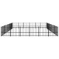 vidaXL Outdoor-Hundezwinger Stahl 56,45 m² vidaXL Outdoor-Hundezwinger Stahl 56,45 m²