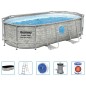 Bestway Power Steel Pool-Set 427x250x100 cm Bestway Power Steel Pool-Set 427x250x100 cm