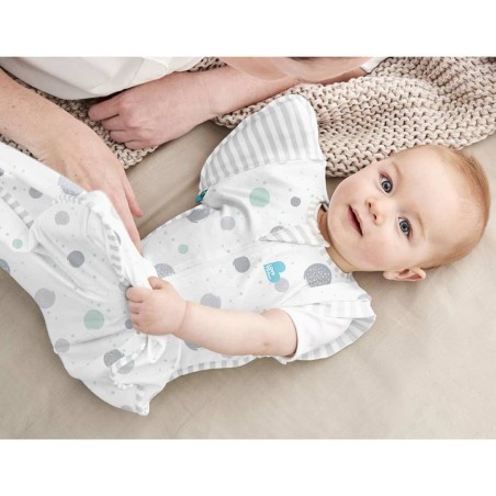 Love to Dream Pucksack Swaddle Up Transition Bag Lite Stufe 2 L Weiß