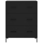 vidaXL Highboard Schwarz 69,5x34x180 cm Holzwerkstoff vidaXL Highboard Schwarz 69,5x34x180 cm Holzwerkstoff