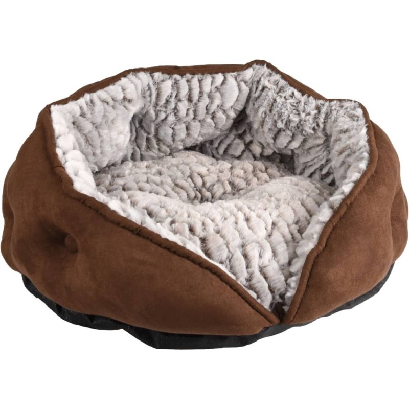 FLAMINGO 2-in-1-Katzenschlafplatz Snoozzy Rund 45x24 cm FLAMINGO 2-in-1-Katzenschlafplatz Snoozzy Rund 45x24 cm