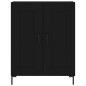 vidaXL Highboard Schwarz 69,5x34x180 cm Holzwerkstoff vidaXL Highboard Schwarz 69,5x34x180 cm Holzwerkstoff