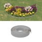 vidaXL Rasenkanten 2 Stk. Grau 10 m 10 cm Polyethylen vidaXL Rasenkanten 2 Stk. Grau 10 m 10 cm Polyethylen