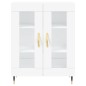 vidaXL Highboard Weiß 69,5x34x180 cm Holzwerkstoff vidaXL Highboard Weiß 69,5x34x180 cm Holzwerkstoff