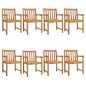 vidaXL Gartenstühle 8 Stk. 56x55,5x90 cm Massivholz Akazie vidaXL Gartenstühle 8 Stk. 56x55,5x90 cm Massivholz Akazie