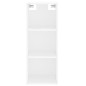 vidaXL Highboard Weiß 34,5x34x180 cm Holzwerkstoff vidaXL Highboard Weiß 34,5x34x180 cm Holzwerkstoff
