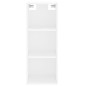vidaXL Highboard Weiß 34,5x34x180 cm Holzwerkstoff vidaXL Highboard Weiß 34,5x34x180 cm Holzwerkstoff