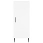 vidaXL Highboard Weiß 34,5x34x180 cm Holzwerkstoff vidaXL Highboard Weiß 34,5x34x180 cm Holzwerkstoff