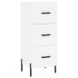 vidaXL Highboard Weiß 34,5x34x180 cm Holzwerkstoff vidaXL Highboard Weiß 34,5x34x180 cm Holzwerkstoff