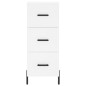 vidaXL Highboard Weiß 34,5x34x180 cm Holzwerkstoff vidaXL Highboard Weiß 34,5x34x180 cm Holzwerkstoff