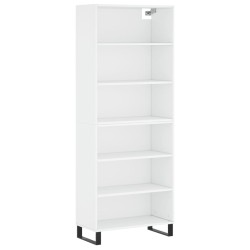 vidaXL Highboard Weiß 69,5x32,5x180 cm Holzwerkstoff