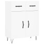 vidaXL Highboard Weiß 69,5x34x180 cm Holzwerkstoff vidaXL Highboard Weiß 69,5x34x180 cm Holzwerkstoff