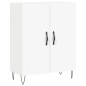vidaXL Highboard Weiß 69,5x34x180 cm Holzwerkstoff vidaXL Highboard Weiß 69,5x34x180 cm Holzwerkstoff