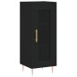 vidaXL Highboard Schwarz 34,5x34x180 cm Holzwerkstoff vidaXL Highboard Schwarz 34,5x34x180 cm Holzwerkstoff