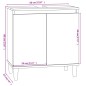 vidaXL Waschbeckenunterschrank Schwarz 58x33x60 cm Holzwerkstoff vidaXL Waschbeckenunterschrank Schwarz 58x33x60 cm Holzwerkstoff