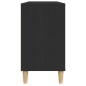 vidaXL Waschbeckenunterschrank Schwarz 80x33x60 cm Holzwerkstoff vidaXL Waschbeckenunterschrank Schwarz 80x33x60 cm Holzwerkstoff