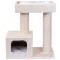 Quapas! Kratzbaum Bandit Creme 76x45x82 cm Quapas! Kratzbaum Bandit Creme 76x45x82 cm