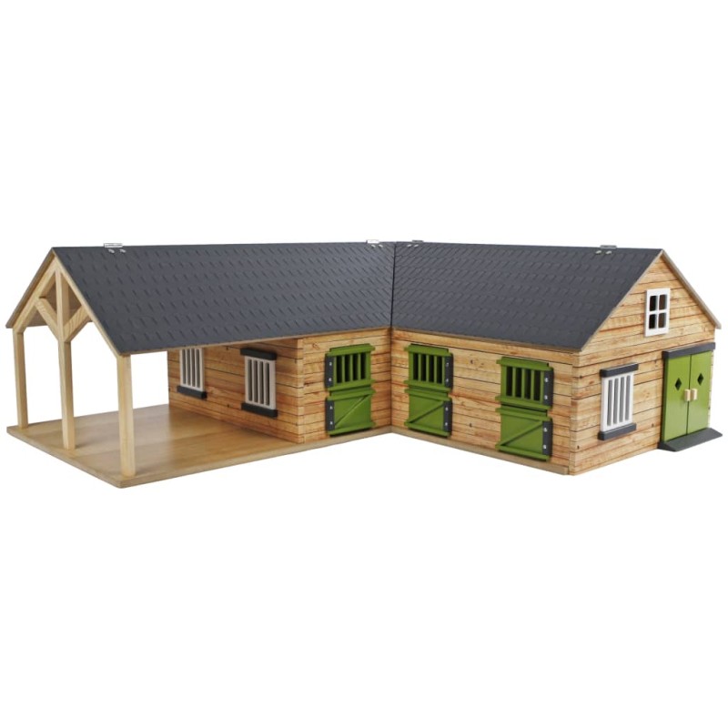 Kids Globe Pferdestall 1:24 Grau Kids Globe Pferdestall 1:24 Grau
