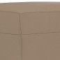 vidaXL 4-tlg. Sofagarnitur mit Kissen Cappuccino-Braun Kunstleder vidaXL 4-tlg. Sofagarnitur mit Kissen Cappuccino-Braun Kunstleder