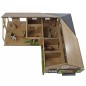 Kids Globe Pferdestall 1:24 Grau Kids Globe Pferdestall 1:24 Grau
