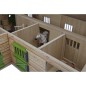 Kids Globe Pferdestall 1:24 Grau Kids Globe Pferdestall 1:24 Grau