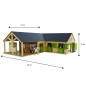 Kids Globe Pferdestall 1:24 Grau Kids Globe Pferdestall 1:24 Grau