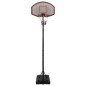 vidaXL Basketballständer Schwarz 282-352 cm Polyethylen vidaXL Basketballständer Schwarz 282-352 cm Polyethylen