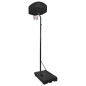 vidaXL Basketballständer Schwarz 282-352 cm Polyethylen vidaXL Basketballständer Schwarz 282-352 cm Polyethylen