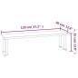 vidaXL Küchen-Arbeitstisch mit Aufsatzboard 120x60x115 cm Edelstahl vidaXL Küchen-Arbeitstisch mit Aufsatzboard 120x60x115 cm Edelstahl