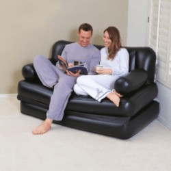 Bestway 5-in-1 Aufblasbares Schlafsofa für 2 Personen 188x152x64 cm