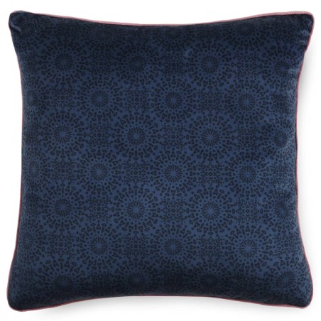 Descanso Zierkissen SARENZA 48x48 cm Petrolblau