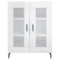 vidaXL Highboard Hochglanz-Weiß 69,5x34x180 cm Holzwerkstoff vidaXL Highboard Hochglanz-Weiß 69,5x34x180 cm Holzwerkstoff