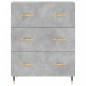 vidaXL Highboard Betongrau 69,5x34x180 cm Holzwerkstoff vidaXL Highboard Betongrau 69,5x34x180 cm Holzwerkstoff