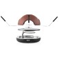 Tristar Pizzaofen für 4 Personen PZ-9154 Terrakottarot 900W Tristar Pizzaofen für 4 Personen PZ-9154 Terrakottarot 900W
