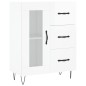 vidaXL Highboard Hochglanz-Weiß 69,5x34x180 cm Holzwerkstoff vidaXL Highboard Hochglanz-Weiß 69,5x34x180 cm Holzwerkstoff
