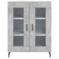 vidaXL Highboard Betongrau 69,5x34x180 cm Holzwerkstoff vidaXL Highboard Betongrau 69,5x34x180 cm Holzwerkstoff