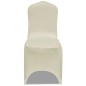 vidaXL Stretch-Stuhlhussen Creme 24 Stk. vidaXL Stretch-Stuhlhussen Creme 24 Stk.