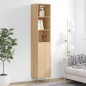 vidaXL Highboard Sonoma-Eiche 34,5x34x180 cm Holzwerkstoff vidaXL Highboard Sonoma-Eiche 34,5x34x180 cm Holzwerkstoff
