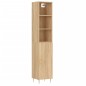 vidaXL Highboard Sonoma-Eiche 34,5x34x180 cm Holzwerkstoff vidaXL Highboard Sonoma-Eiche 34,5x34x180 cm Holzwerkstoff