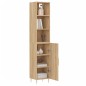 vidaXL Highboard Sonoma-Eiche 34,5x34x180 cm Holzwerkstoff vidaXL Highboard Sonoma-Eiche 34,5x34x180 cm Holzwerkstoff
